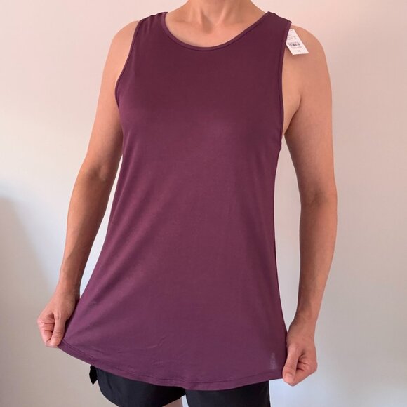 Plum Purple NWT Tank Top XS/S Yoga Workout Activewear - Picture 4 of 16